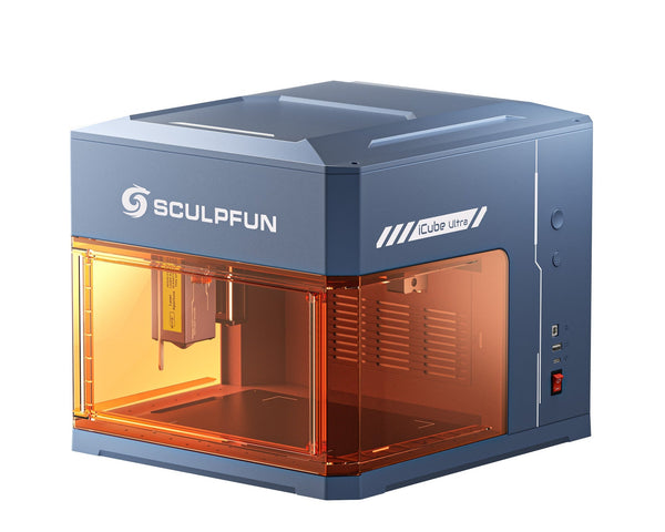 SCULPFUN iCube Ultra：フラッグシップポータブルデュアルレーザーモジュール切替式彫刻機