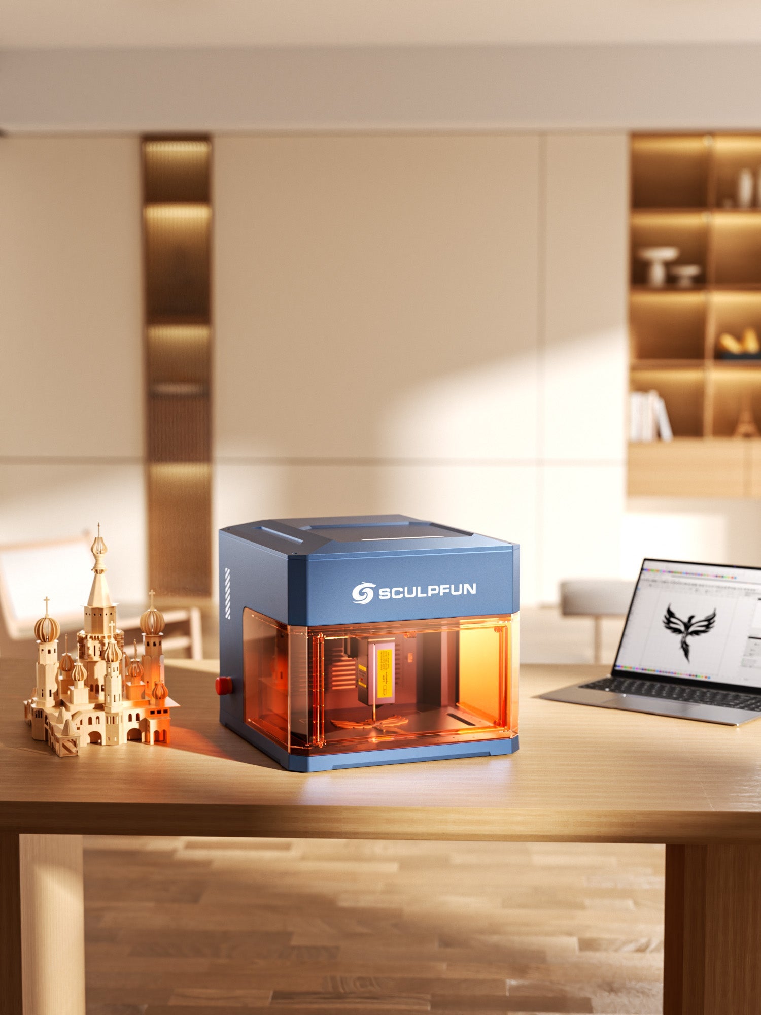 SCULPFUN iCube Ultra：フラッグシップポータブルデュアルレーザー