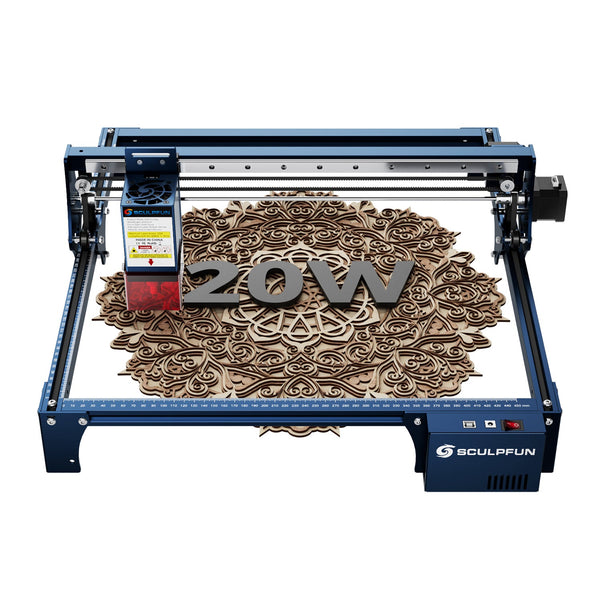 SCULPFUN S30 Pro Max：20W レーザー彫刻・切断機