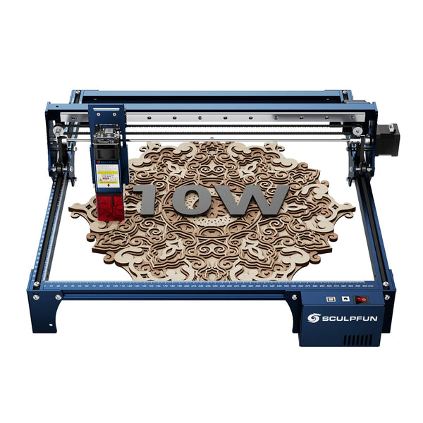 SCULPFUN S30 Pro：自動エアアシスト付き 10W レーザー彫刻機